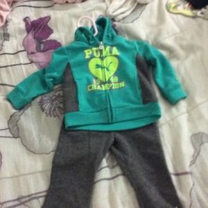 Puma outfit for toddler