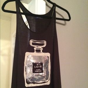 Black racerback potion no.9 tank