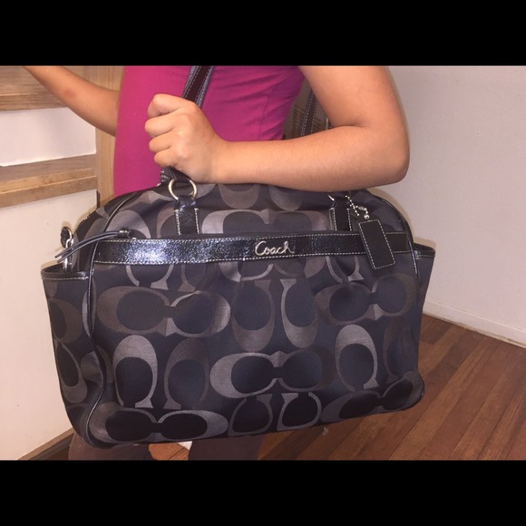 Coach diaper purse👶🍼💗