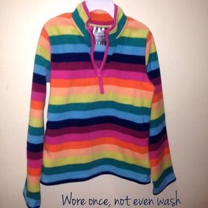 (((SOLD)))Girls performance fleece pullover Medium