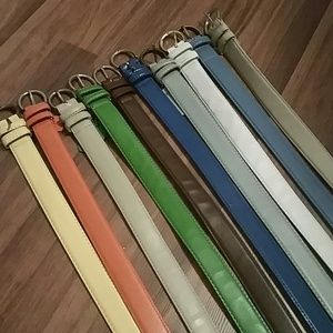 10 belts sz L & XL