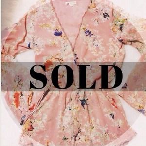 Long sleeve playsuit