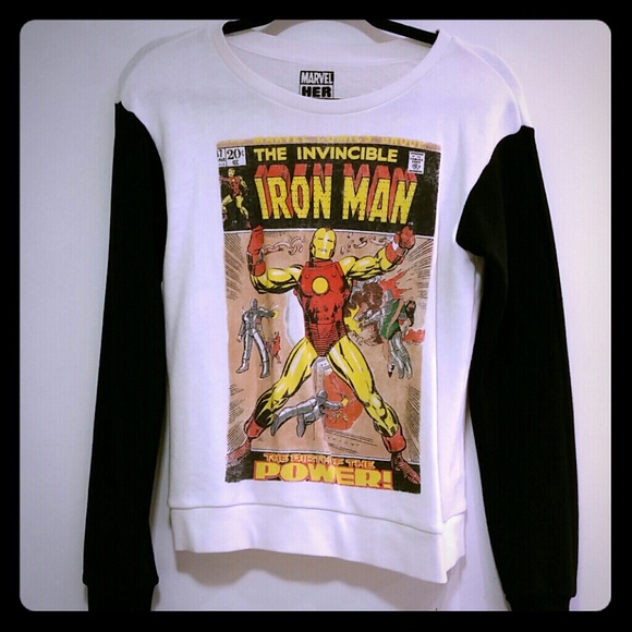Marvel  Sweaters - Marvel Iron Man Pullover