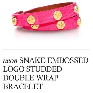 Authentic Tory Burch double wrap bracelet