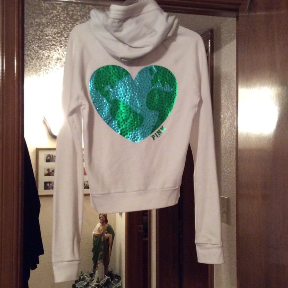 🌎NWT Victoria's Secret PINK Hoodie (VINTAGE 2008)