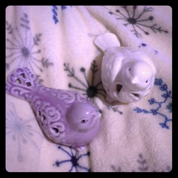 Pretty porcelain birds