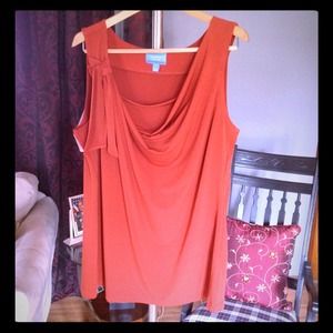 🌘Beautiful Red-Orange Layering Tank🌒