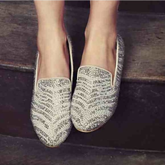 Steve Madden Rhinestone Flats