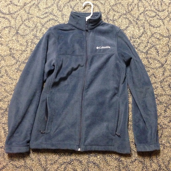 Worn once navy blue Columbia jacket