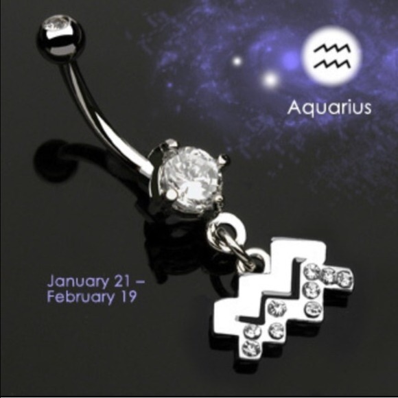 Jewelry - Aquarius belly ring