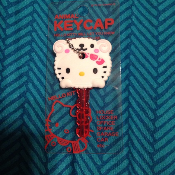 Hello Kitty keycap