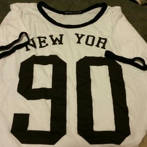 SUPER RARE brandy melville "New York" top