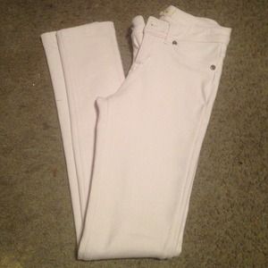 white jeggings