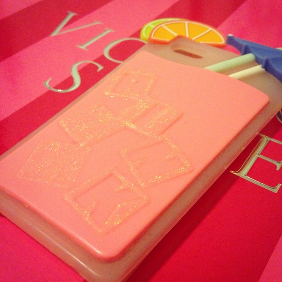 Victoria's Secret VS Pink Drink iPhone Case