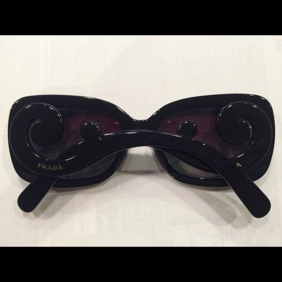 prada baroque sunglasses black - Picture 2 of 4