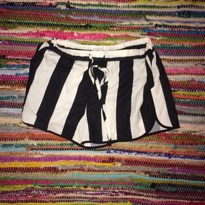 stripe shorts