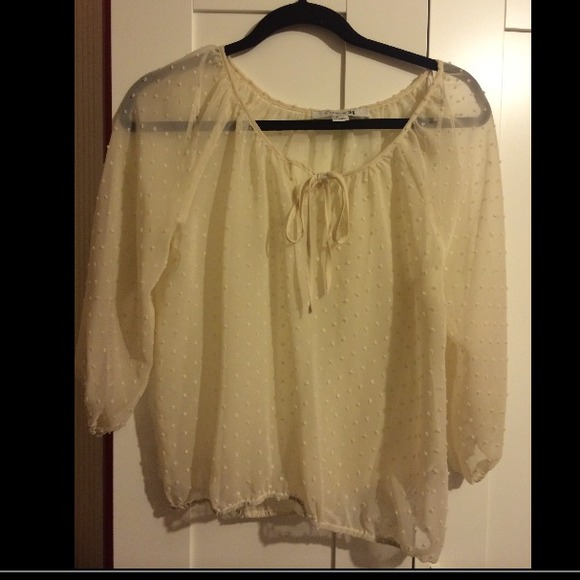 Off white blouse