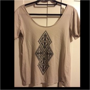 Tribal print t-shirt