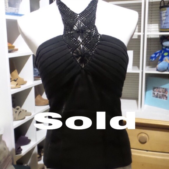 Bebe Halter top
