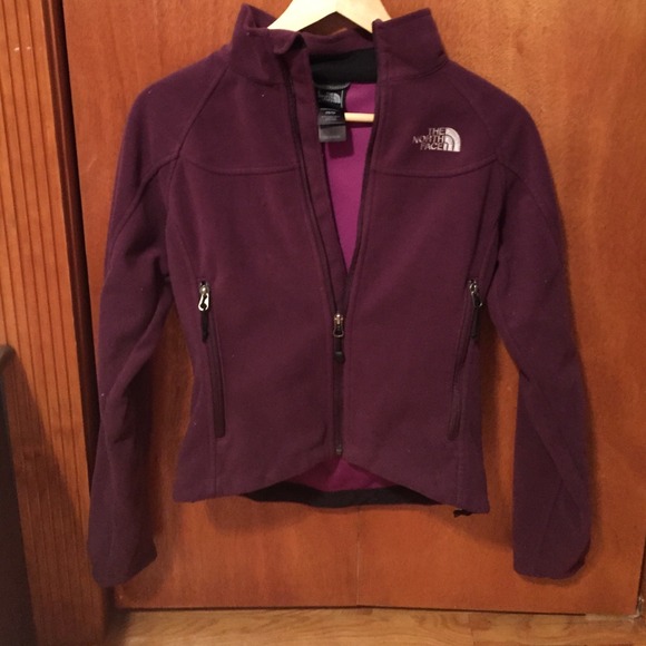 North Face Purple Shell Jacket (Size XS PETITE)