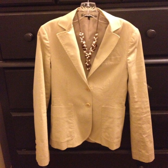 SOLD ELSEWHERE THEORY Khaki 2-button Blazer