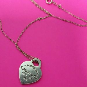 **TODAY ONLY** Authentic TIFFANY heart necklace
