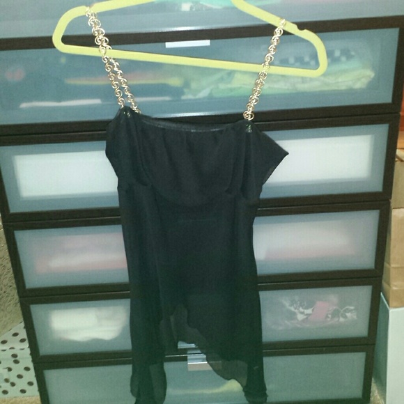Sexy sheer tank