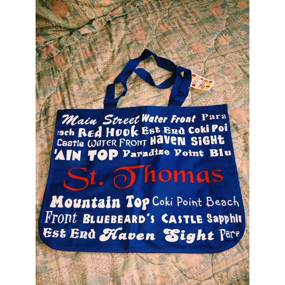 The Virgin Islands big beach bag