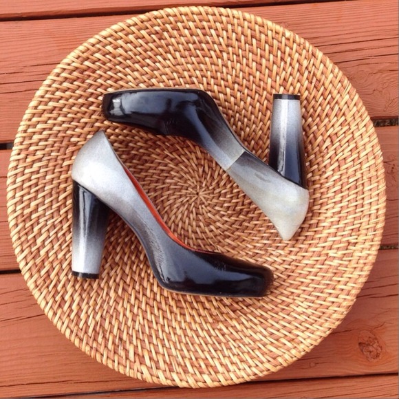 Jeffrey Campbell 'York' in black gradient pump