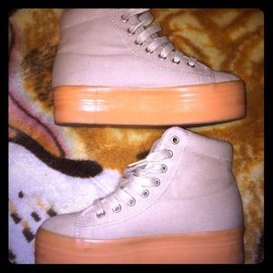 ❤️Offers❤️Jefferey Campbell HOMG platform sneaks