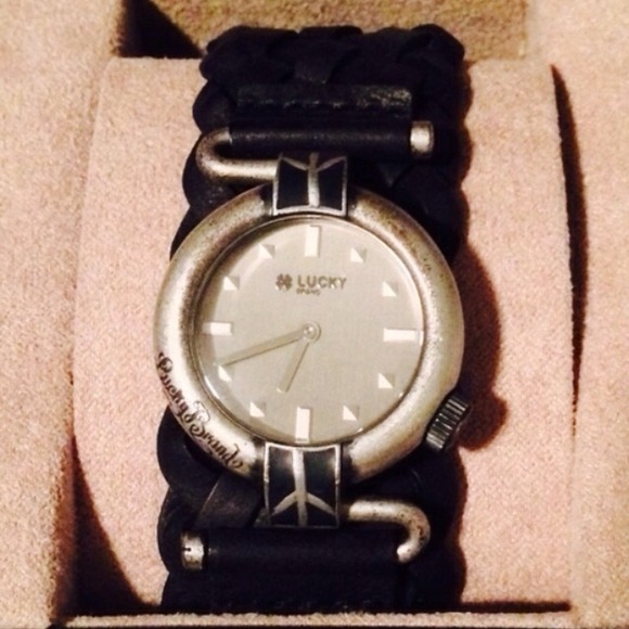 Like-New Braided Lucky Brand Watch!