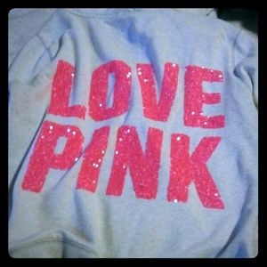 VS gray sweater  with sequins