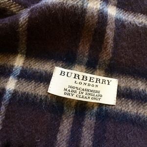 SOLD : Moncler raincoat & Burberry Scarf -