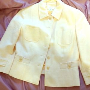 Peach colored Ann Taylor LOFT blazer