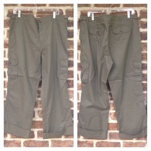 Army green pants