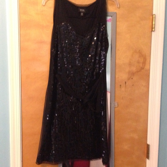 Sequen black dress - Picture 2 of 2