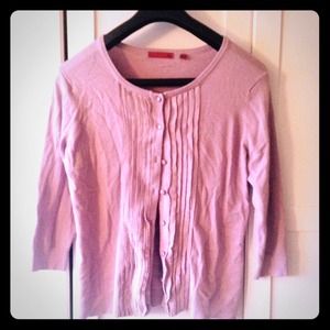 Light pink/ purple cardigan