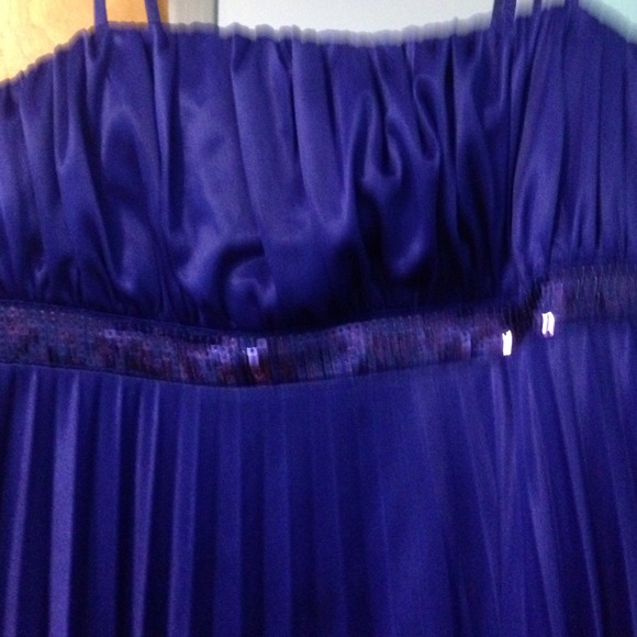 Purple Dress with sequence accent - Picture 2 of 2