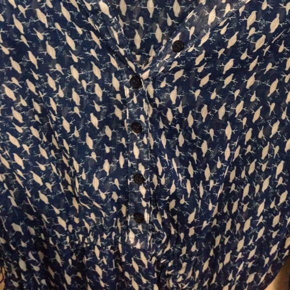 Blue and White Shirt - Picture 2 of 2