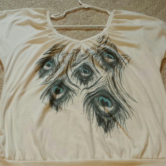 Maurice's Peacock Feather Plus Shirt