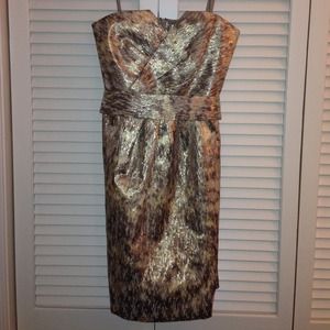 Gianni Bini strapless dress