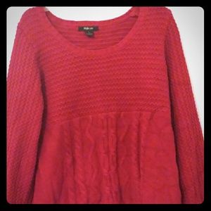 Style & Co red sweater