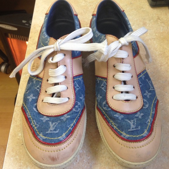 Louis Vuitton Denim Sneakers