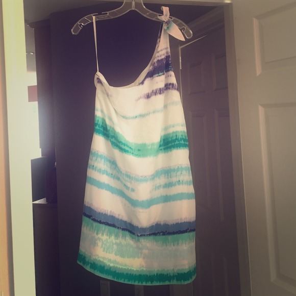 NWT - Banana Republic - One Shoulder Dress Size 12
