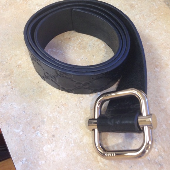 Gucci leather belt