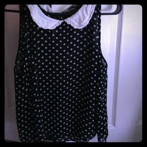 Cute Cheap Polka Dot Shirt!