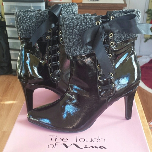 **SOLD ON MERCARI**  Touch of Nina boots