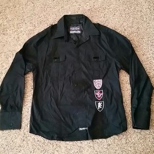 Men's long sleeve button up English laundry shirt