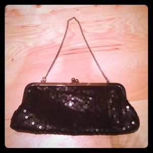 Ann Taylor Loft Sequin Clutch