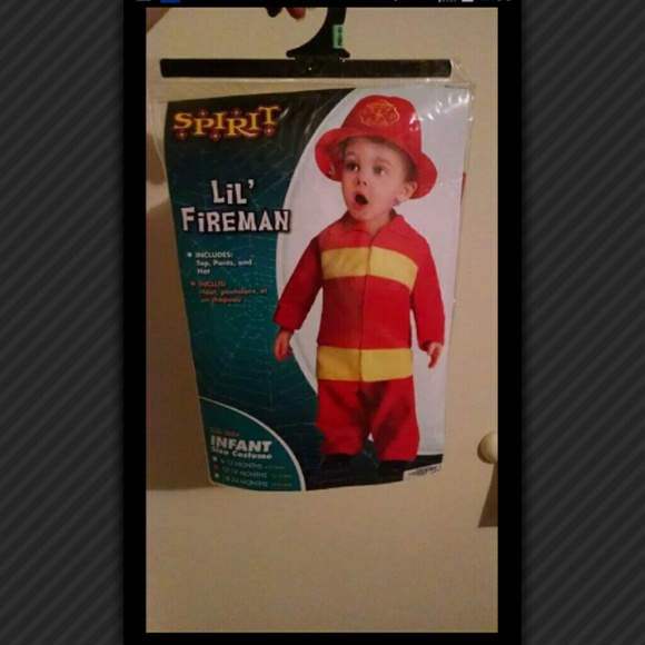 Little fireman halloween costume